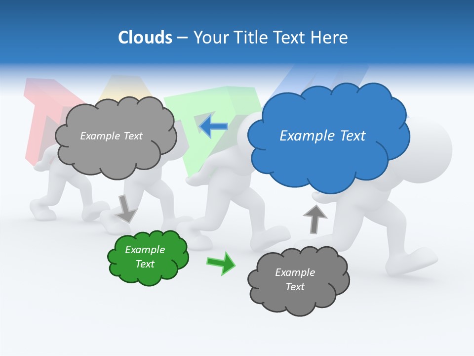 Human Guy Green PowerPoint Template