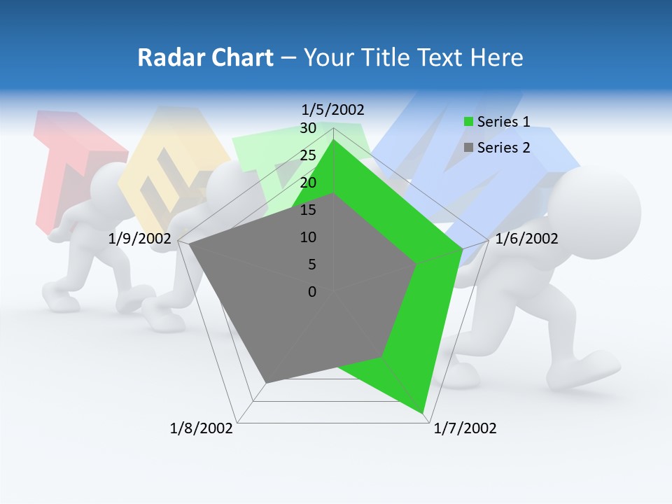 Human Guy Green PowerPoint Template