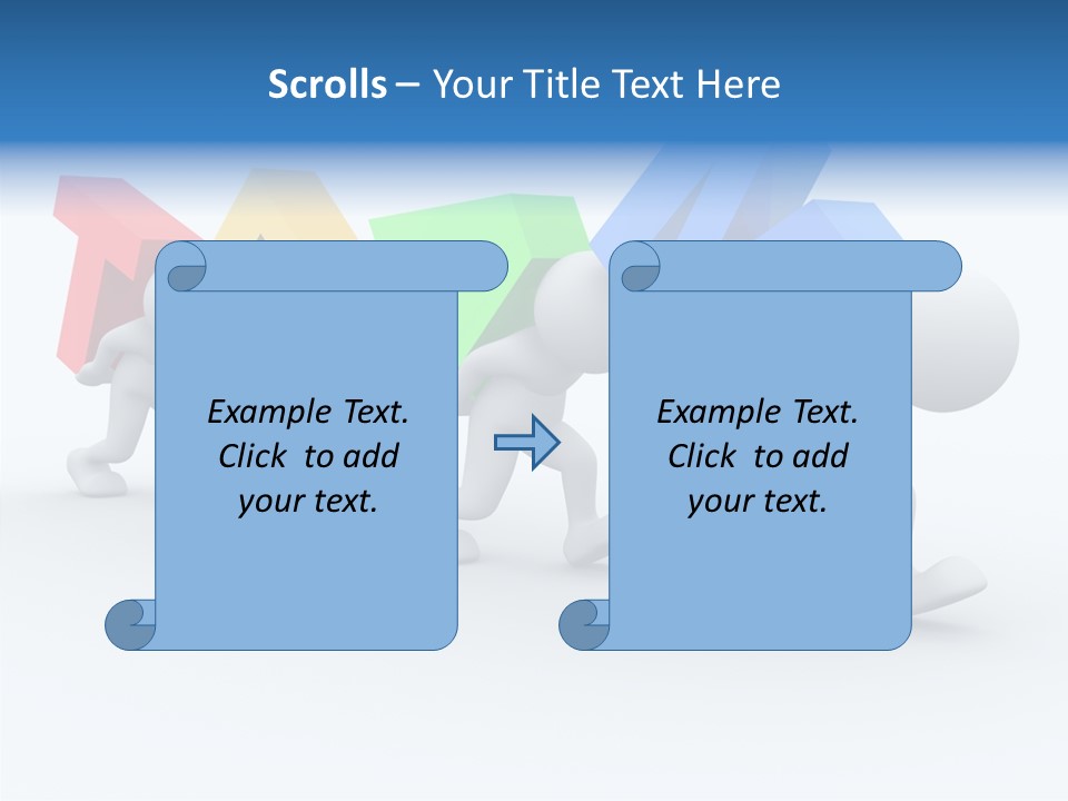 Human Guy Green PowerPoint Template