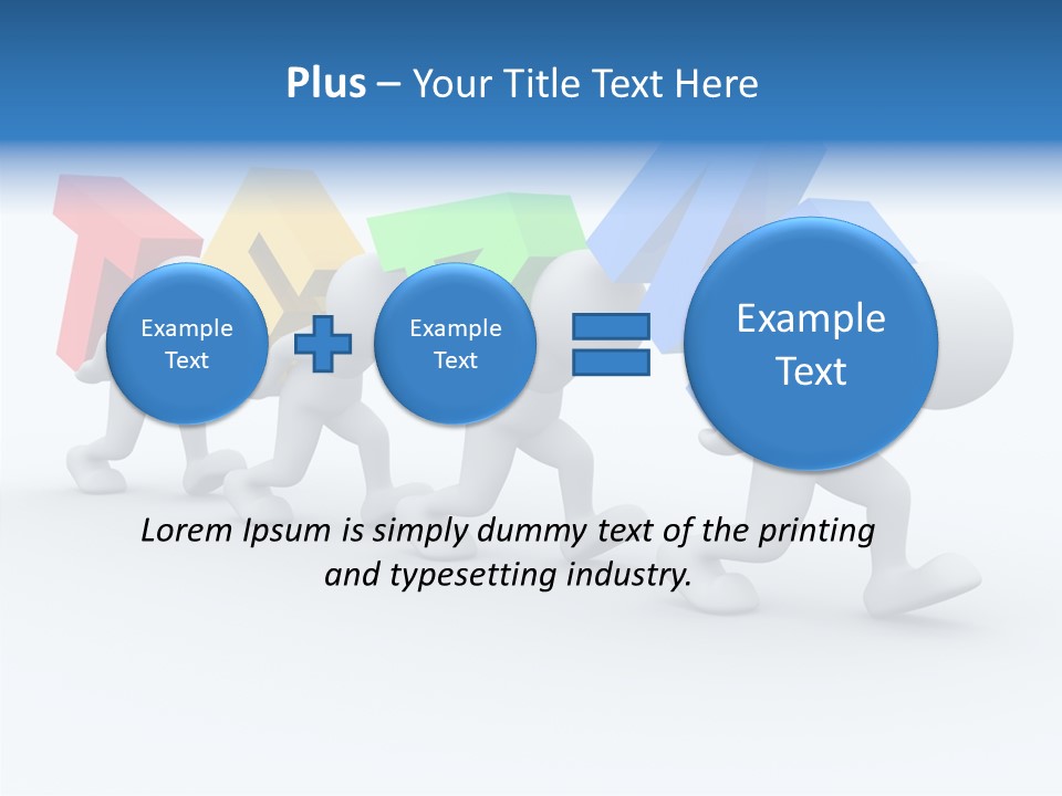 Human Guy Green PowerPoint Template