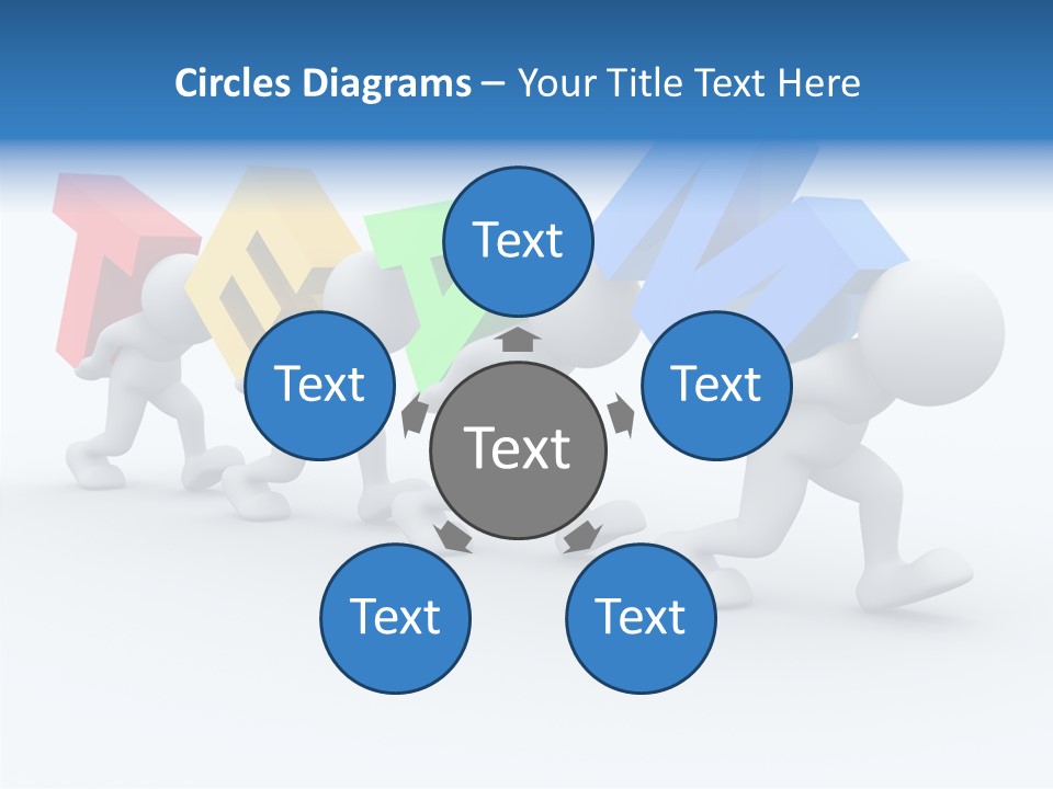 Human Guy Green PowerPoint Template