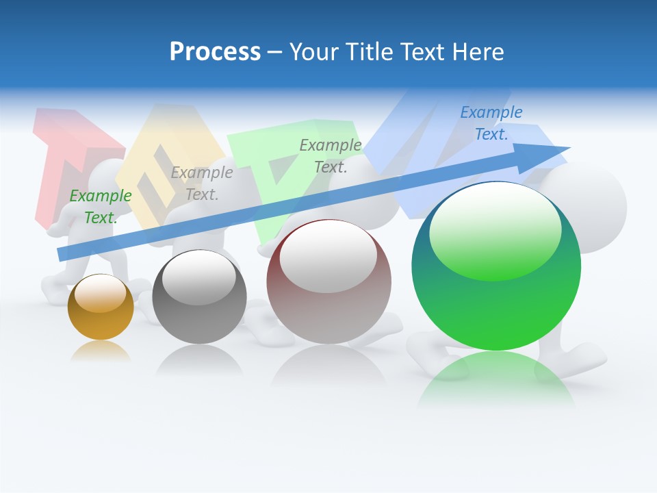 Human Guy Green PowerPoint Template