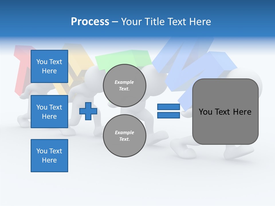Human Guy Green PowerPoint Template