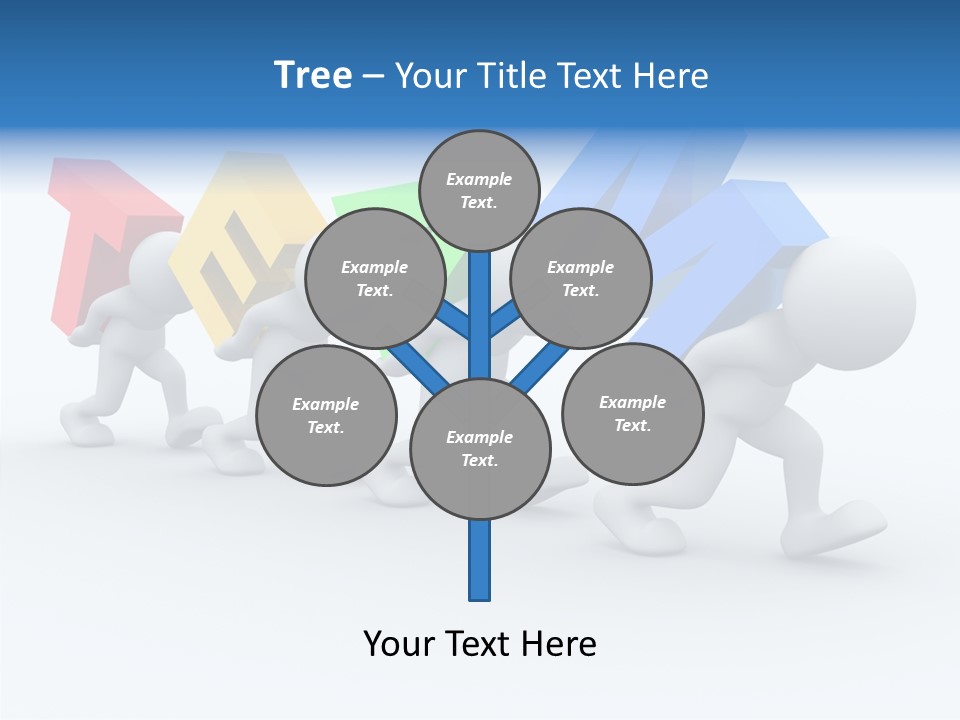 Human Guy Green PowerPoint Template
