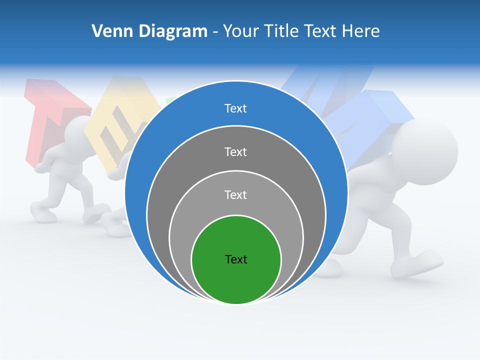 Human Guy Green PowerPoint Template