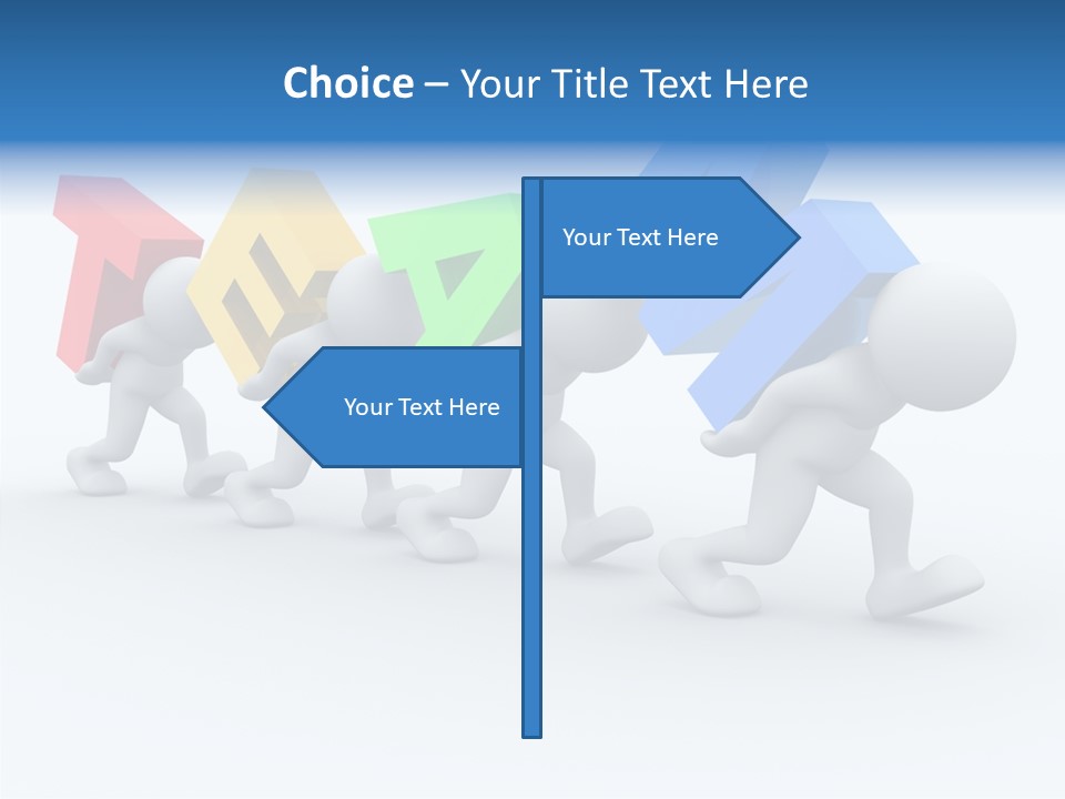 Human Guy Green PowerPoint Template