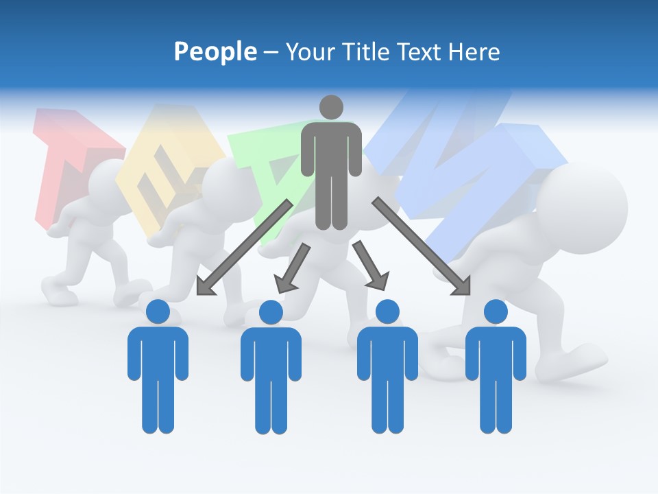 Human Guy Green PowerPoint Template