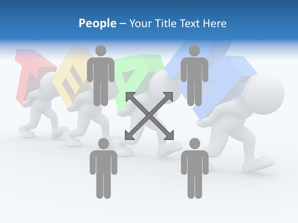 Human Guy Green PowerPoint Template