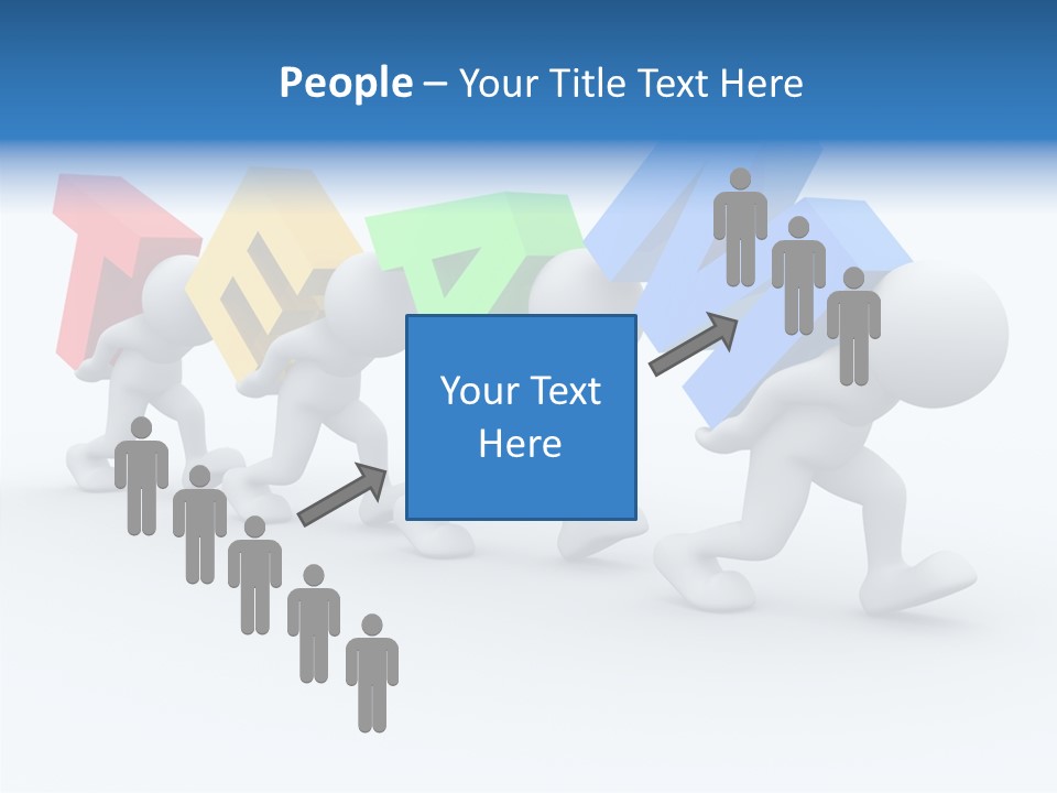 Human Guy Green PowerPoint Template