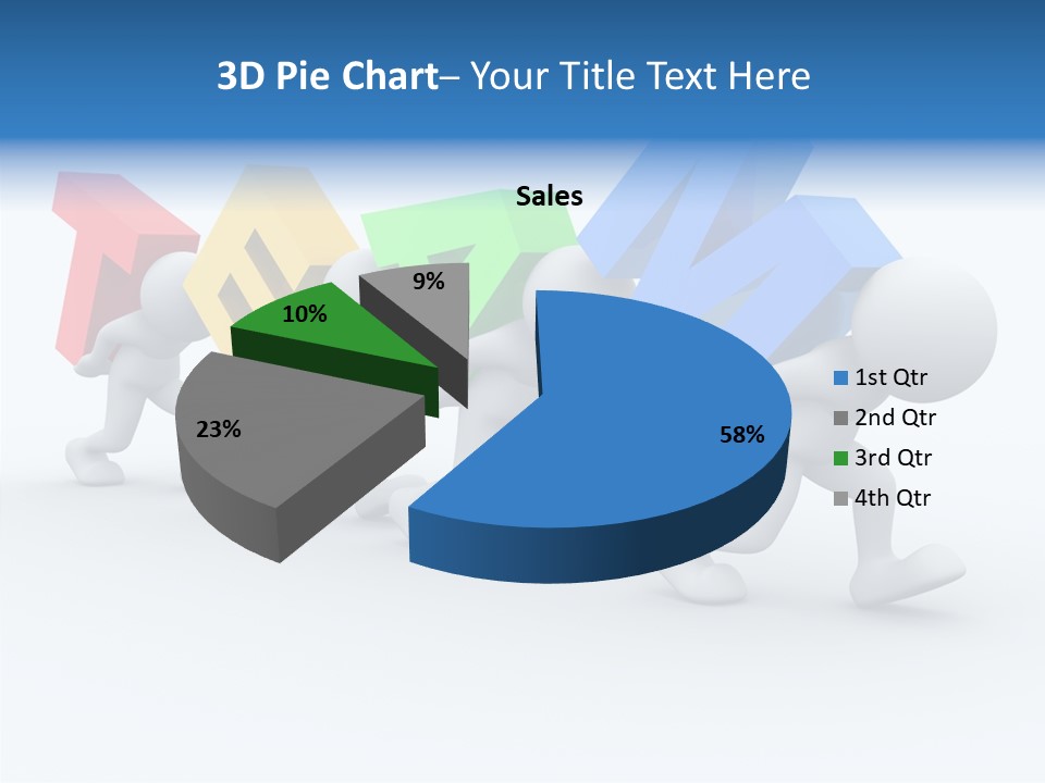 Human Guy Green PowerPoint Template