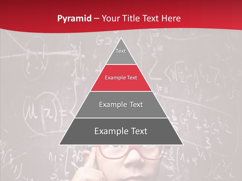 Childhood Young Glasses PowerPoint Template