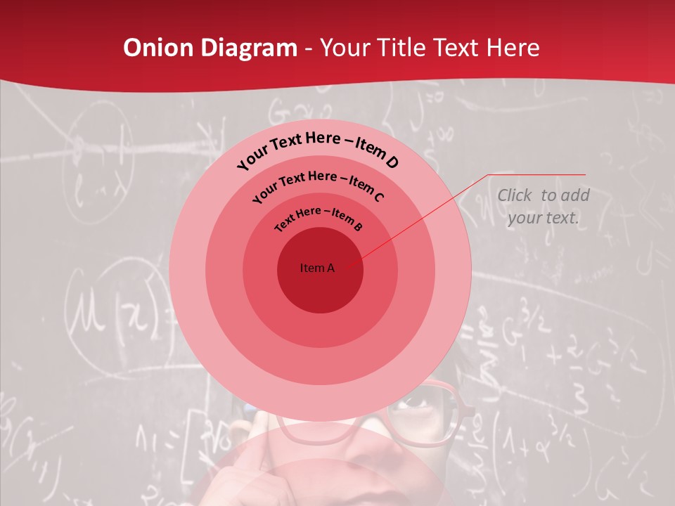 Childhood Young Glasses PowerPoint Template