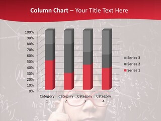 Childhood Young Glasses PowerPoint Template