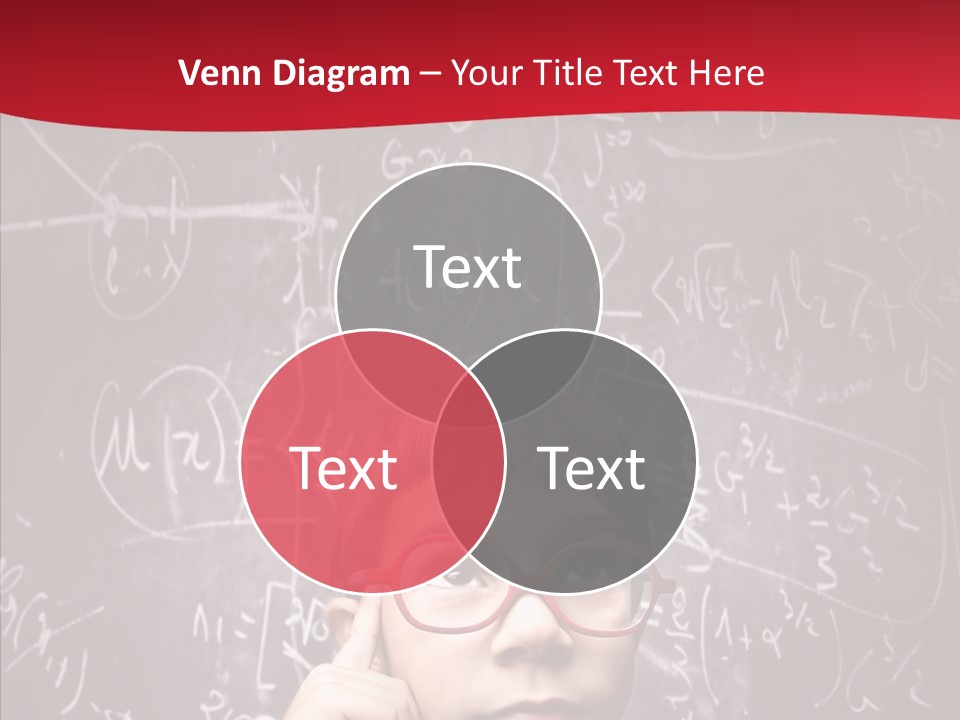 Childhood Young Glasses PowerPoint Template