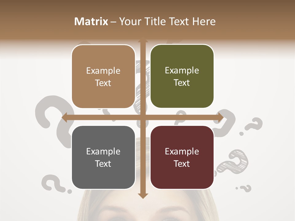 Fashion Symbol Face PowerPoint Template