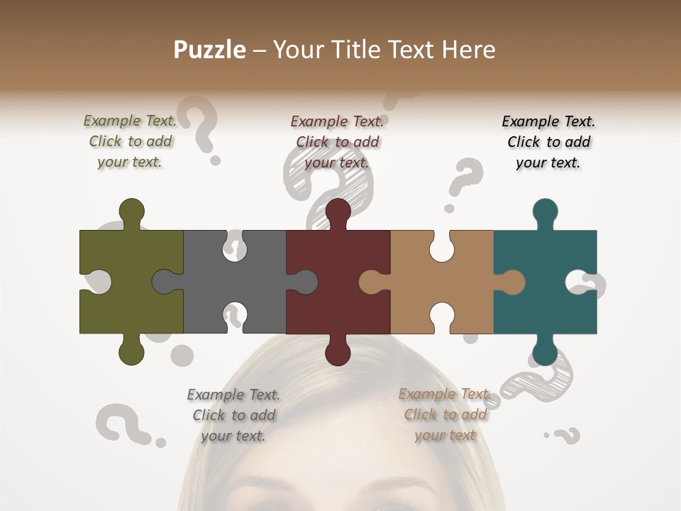 Fashion Symbol Face PowerPoint Template