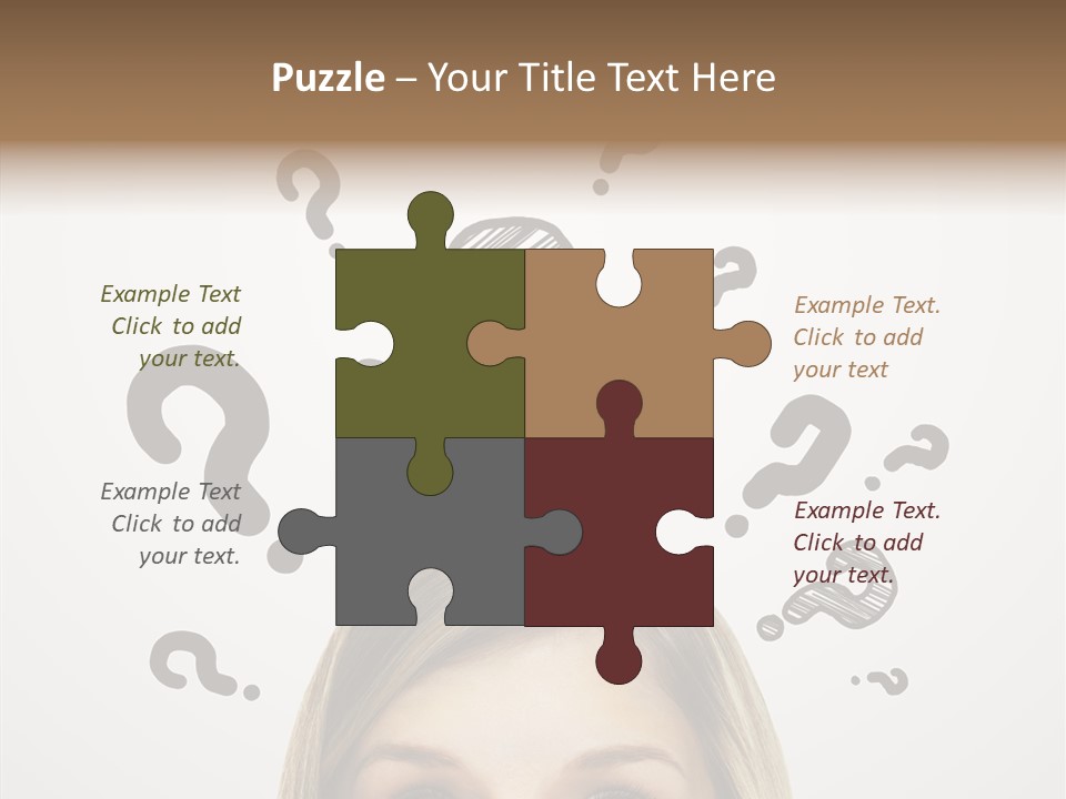 Fashion Symbol Face PowerPoint Template