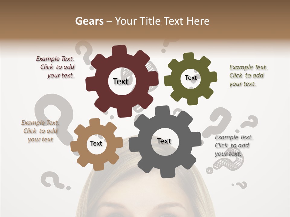 Fashion Symbol Face PowerPoint Template