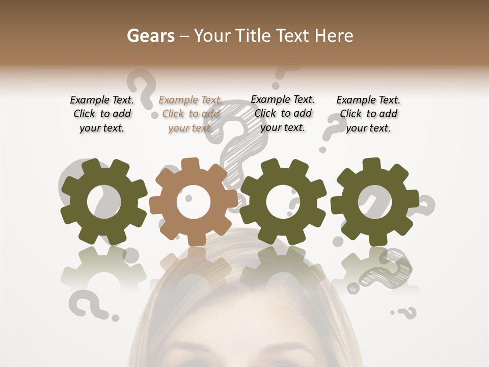 Fashion Symbol Face PowerPoint Template