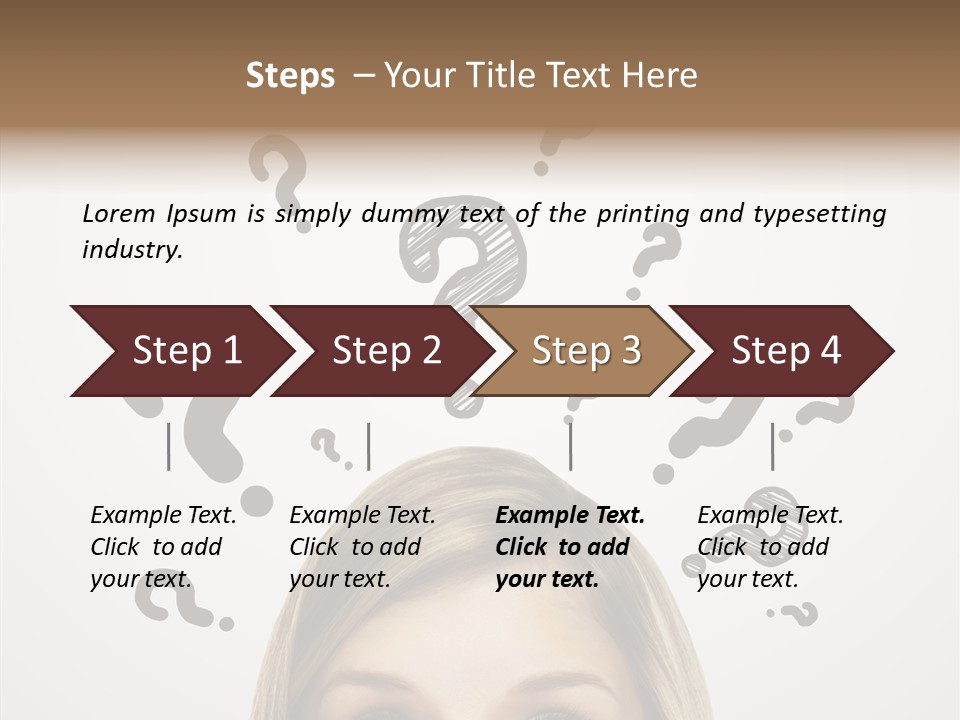 Fashion Symbol Face PowerPoint Template
