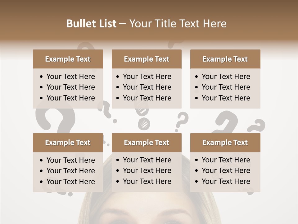 Fashion Symbol Face PowerPoint Template