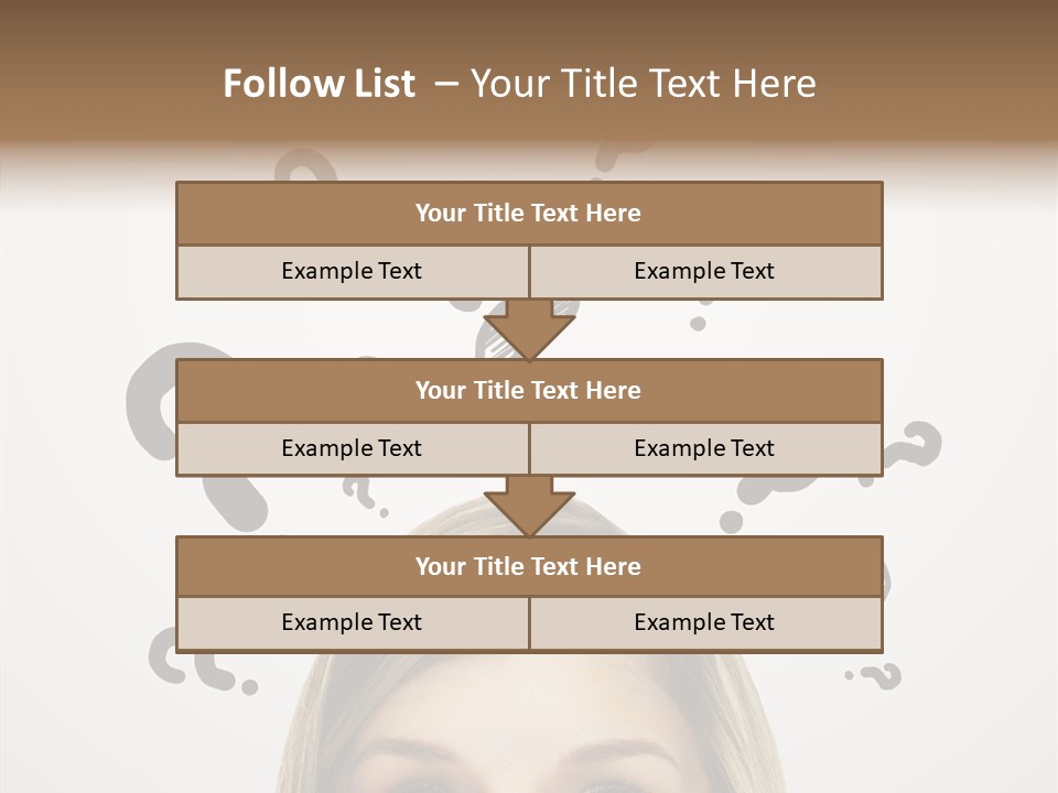 Fashion Symbol Face PowerPoint Template