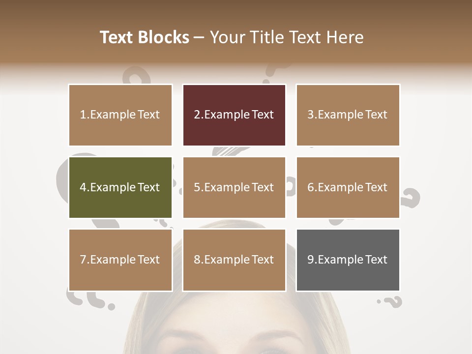 Fashion Symbol Face PowerPoint Template