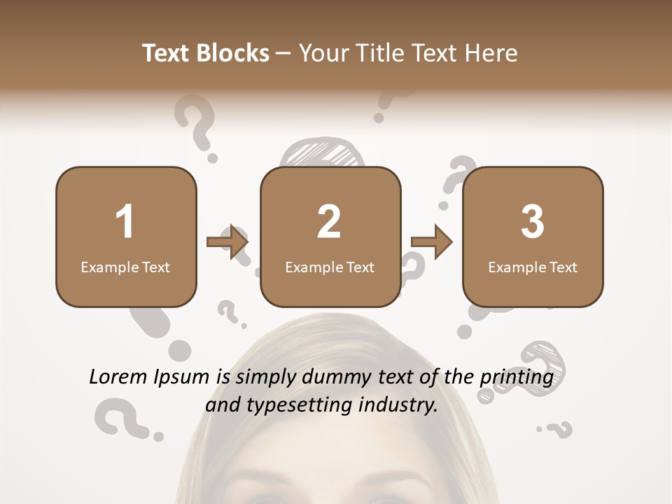 Fashion Symbol Face PowerPoint Template