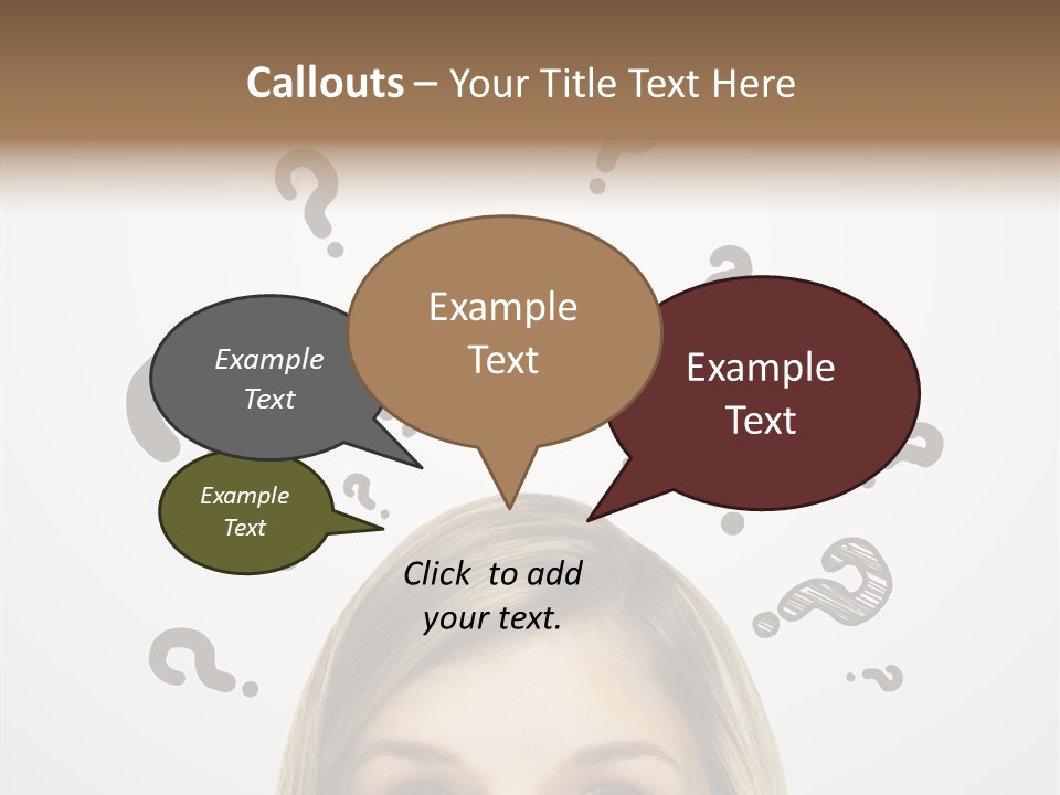 Fashion Symbol Face PowerPoint Template