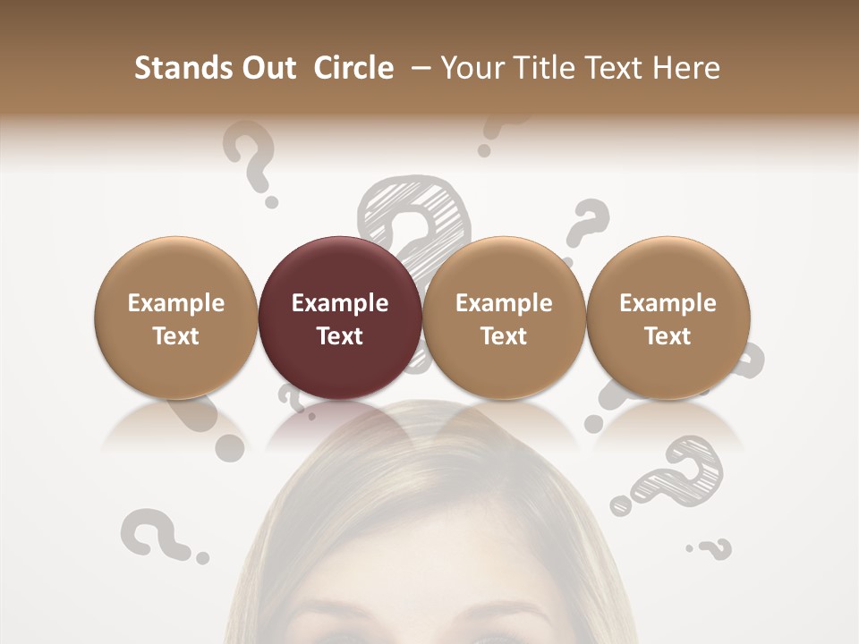 Fashion Symbol Face PowerPoint Template