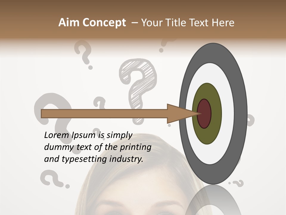 Fashion Symbol Face PowerPoint Template