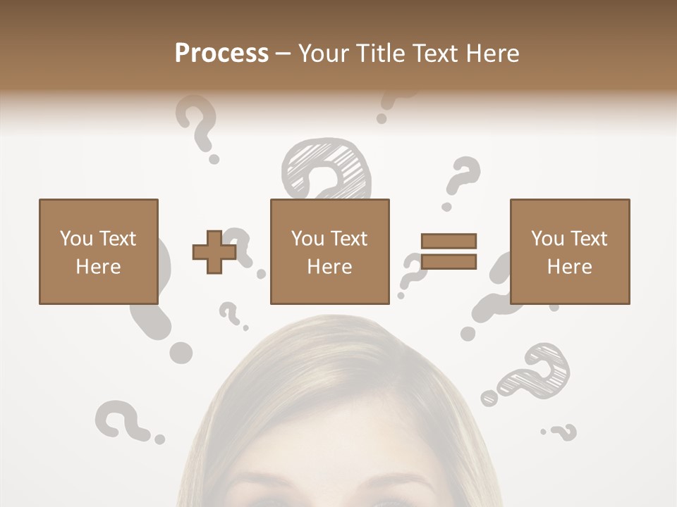 Fashion Symbol Face PowerPoint Template