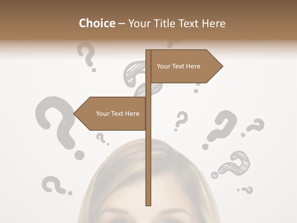 Fashion Symbol Face PowerPoint Template