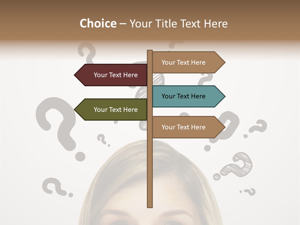 Fashion Symbol Face PowerPoint Template