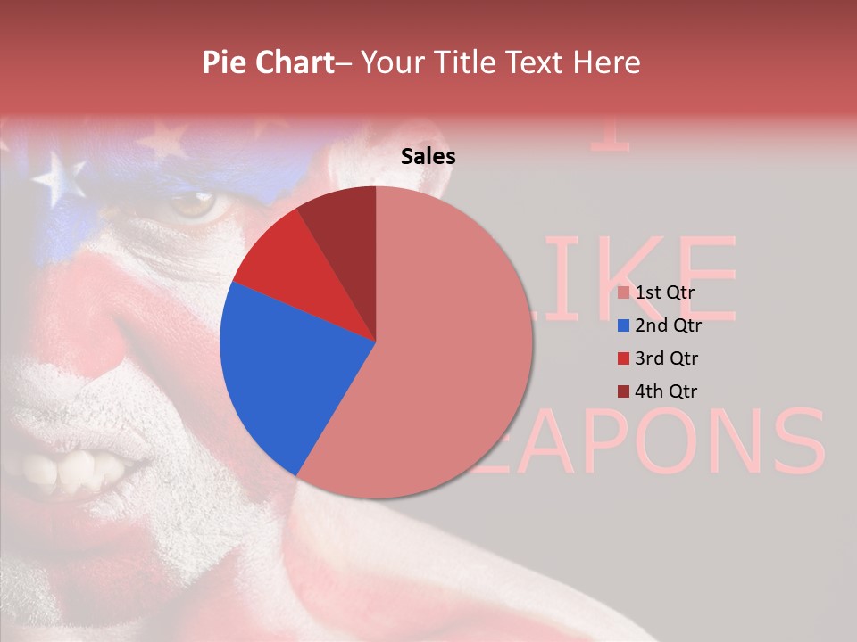 Caucasian Freedom Expression PowerPoint Template