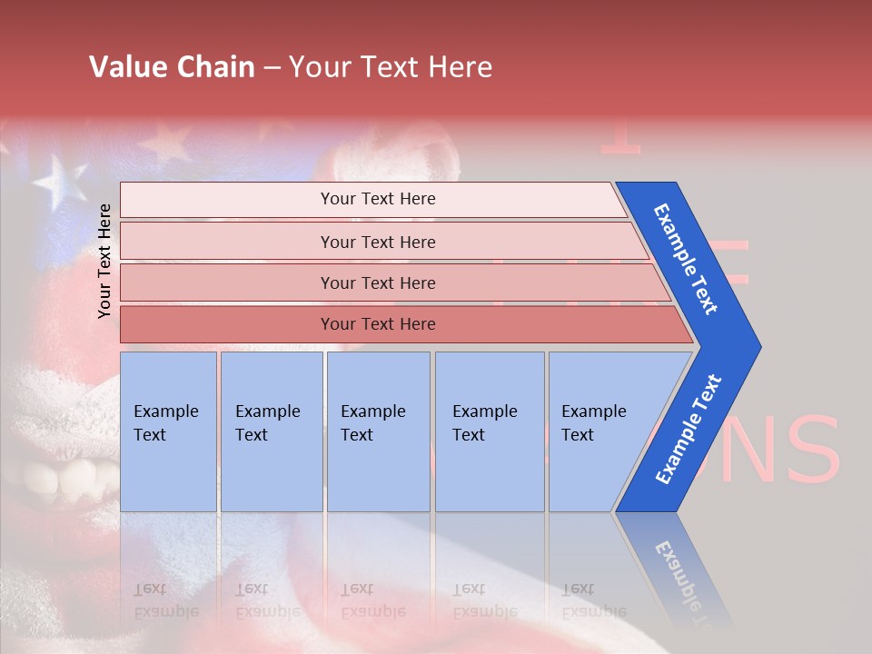 Caucasian Freedom Expression PowerPoint Template