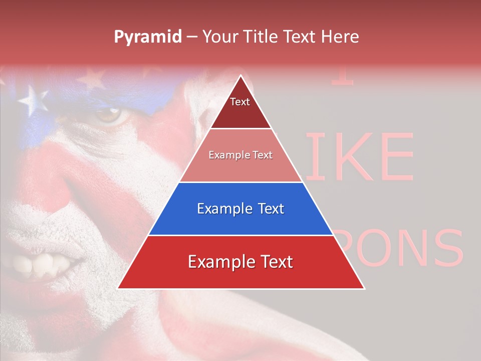 Caucasian Freedom Expression PowerPoint Template