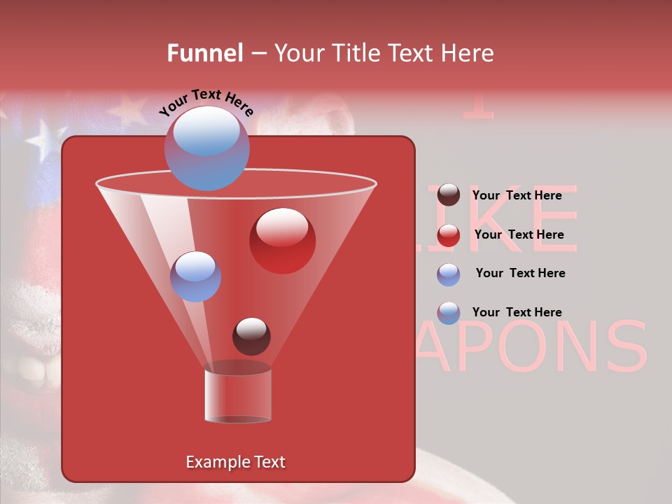 Caucasian Freedom Expression PowerPoint Template
