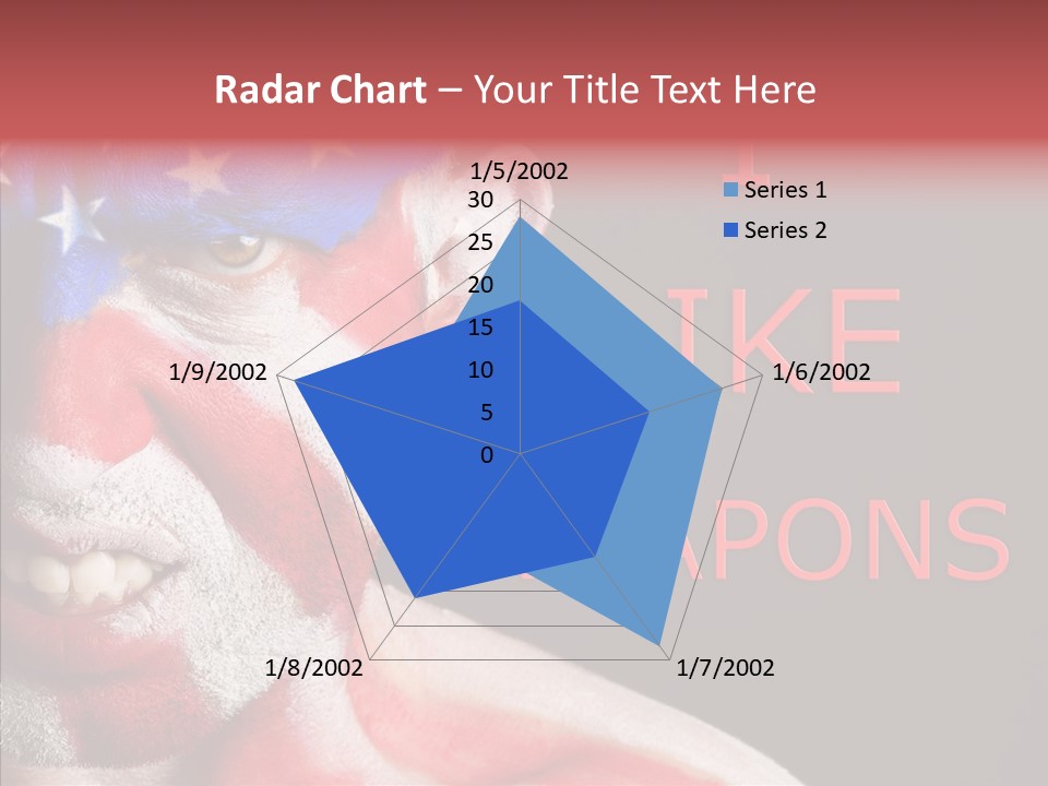 Caucasian Freedom Expression PowerPoint Template