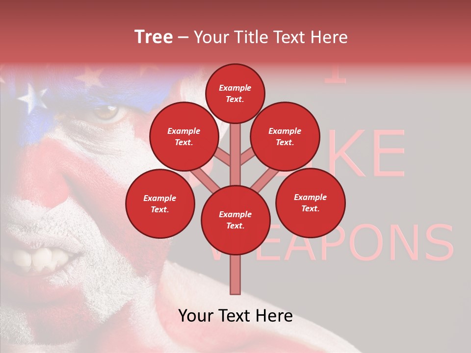 Caucasian Freedom Expression PowerPoint Template