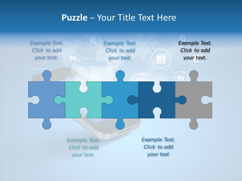 Phone Contemporary E Commerce PowerPoint Template