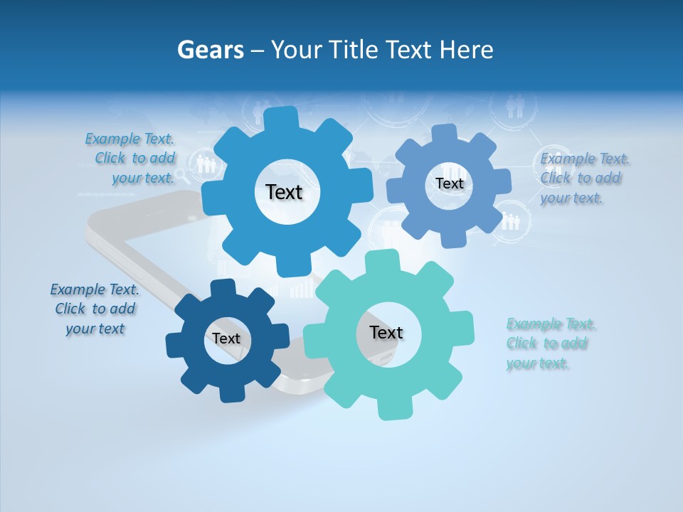 Phone Contemporary E Commerce PowerPoint Template