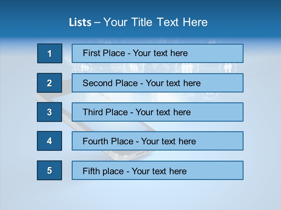 Phone Contemporary E Commerce PowerPoint Template