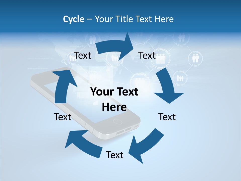 Phone Contemporary E Commerce PowerPoint Template