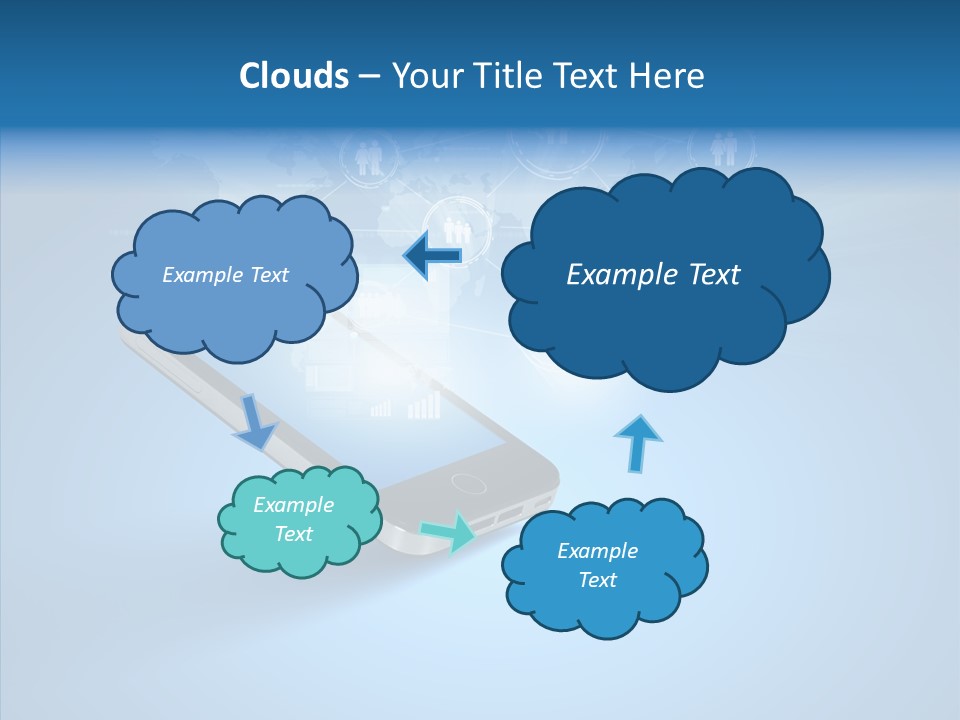 Phone Contemporary E Commerce PowerPoint Template