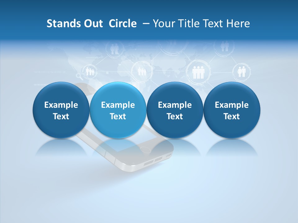 Phone Contemporary E Commerce PowerPoint Template