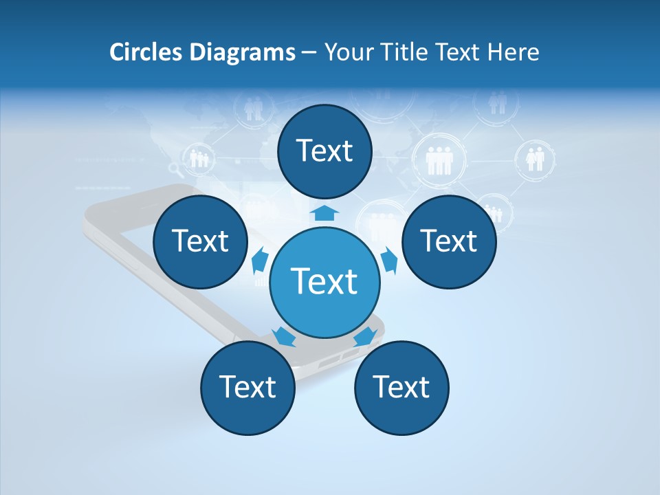 Phone Contemporary E Commerce PowerPoint Template