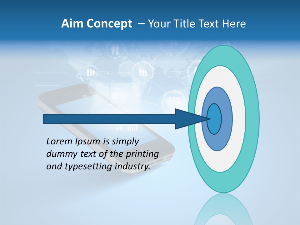 Phone Contemporary E Commerce PowerPoint Template