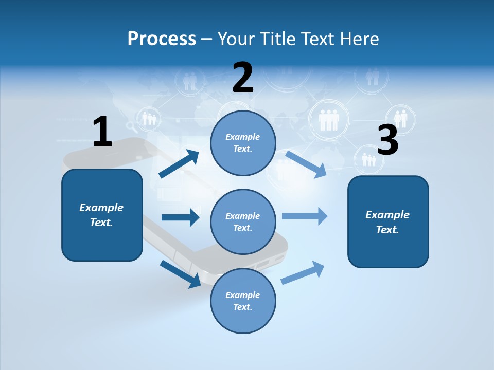 Phone Contemporary E Commerce PowerPoint Template