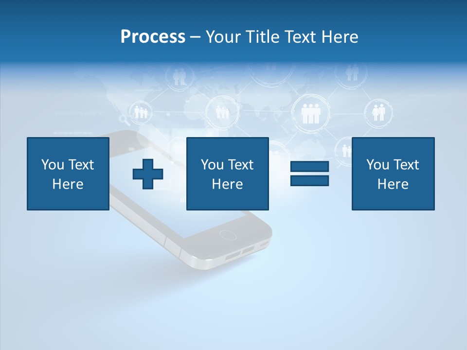Phone Contemporary E Commerce PowerPoint Template